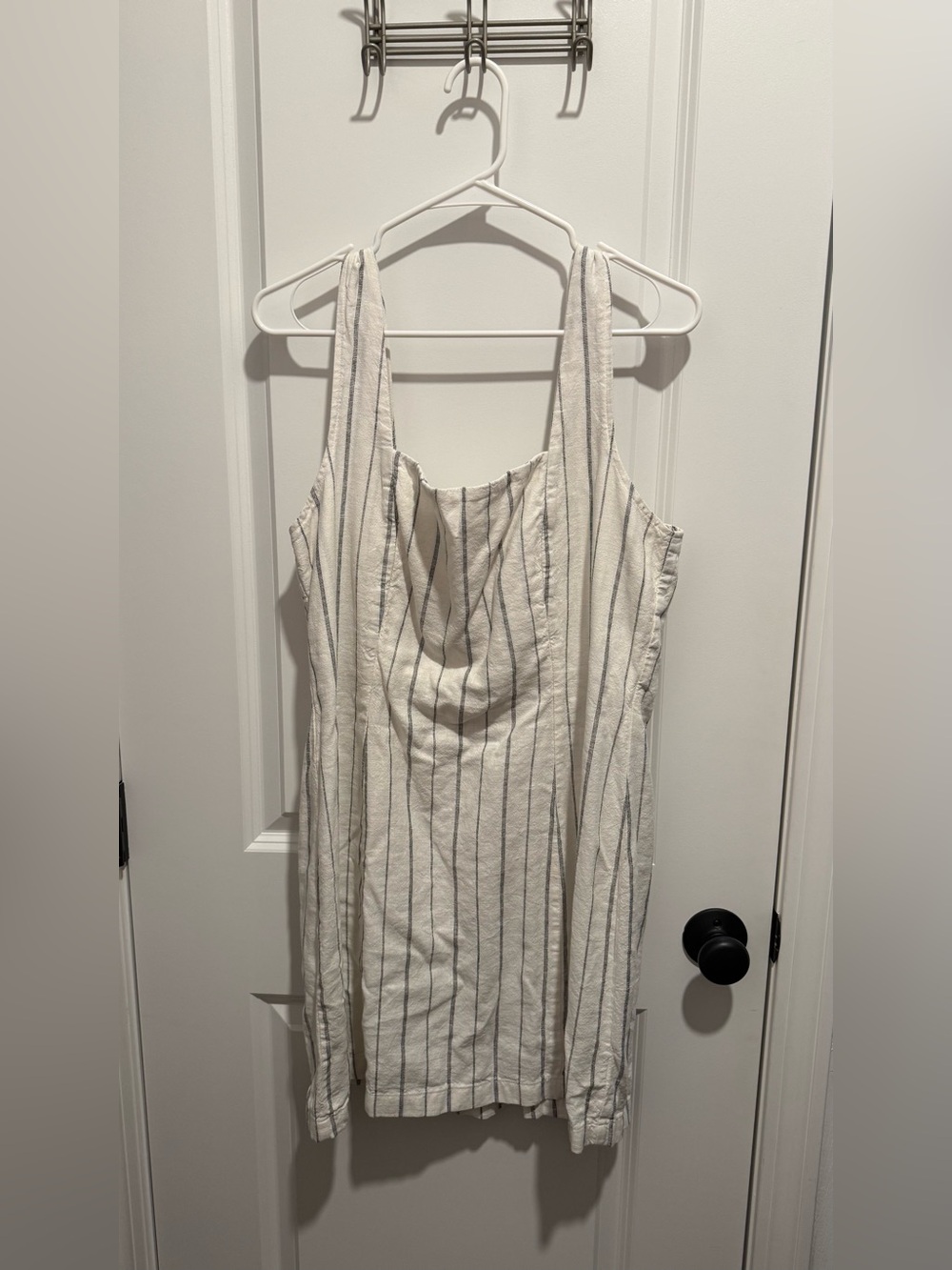 Old Navy - Striped Cream & Black Sundress